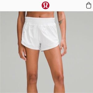 lululemon track that high rise shorts
